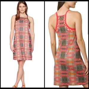 Like New PrAna Carmine Desert Geo Print Dress - Size Medium